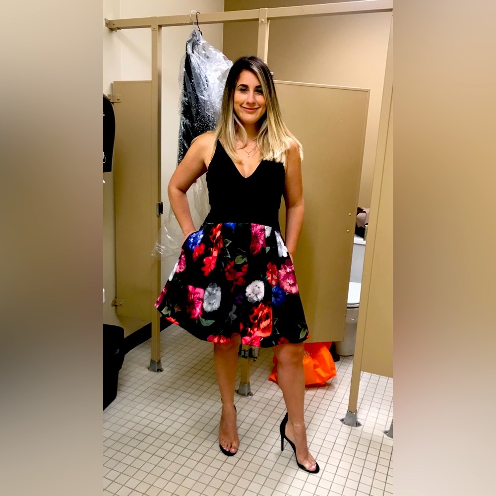 Lord and Taylor flowery dress